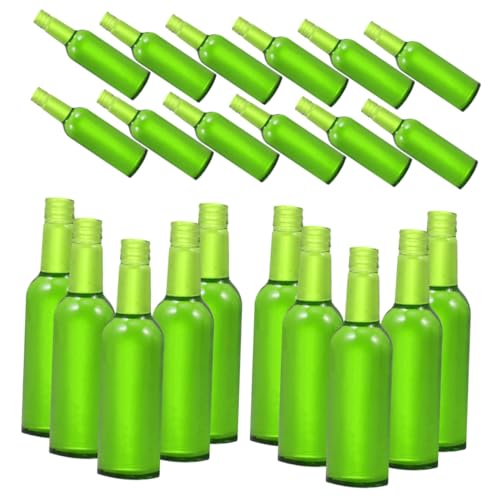 Vaguelly 24St Simulierte Weinflasche puppenhaus-weinflaschen miniaturflaschen-Spielzeug Kinder bastelset basteln für Kinder Mini-Spielzeug Mini-Schnapsflaschen Bierflaschen-Set Miniflaschen von Vaguelly