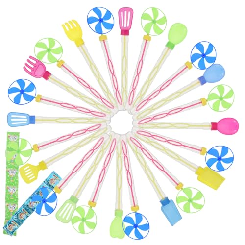 Vaguelly 24St Windmühlen-Blasenstab draußen Party für blubberblasen Blasenstäbe Seifenblasen für Kleinkinder sprudeln Zauberstäbe Plastik Vaguelly 24St Windmühlen-Blasenstab draußen Party für blubberblasen Blasenstäbe Seifenblasen für Kleinkinder sprudeln Zauberstäbe Plastik von Vaguelly
