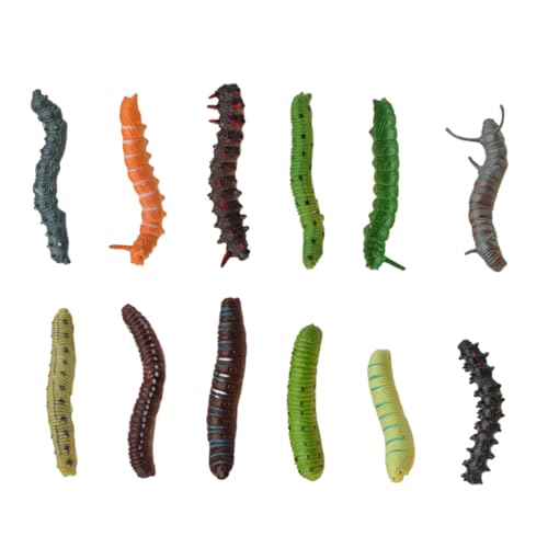 Vaguelly 24St künstliche Raupe kinderspielzeug Halloween Garten Figuren Toys for Fantasy Insektenschnecke gefälschte Raupen Bonsai-Dekoration Raupe Figur Plastik Vaguelly 24St künstliche Raupe kinderspielzeug Halloween Garten Figuren Toys for Fantasy Insektenschnecke gefälschte Raupen Bonsai-Dekoration Raupe Figur Plastik von Vaguelly