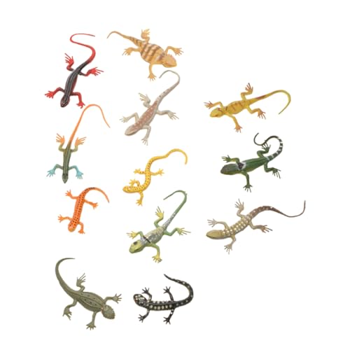 Vaguelly 24Stücke Simulation Eidechsen Frühes Pädagogisches Reptilienmodell Für Rollenspiele Lebendige Dekoration Und Garten Requisiten Für Scherzartikel von Vaguelly