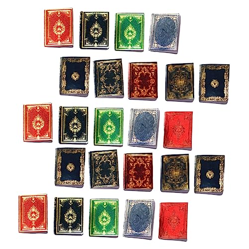 Vaguelly Realistische Miniatur-buchmodelle 24 Stück Für Jungen Und Mädchen Ihre Puppenhausszene Vaguelly Realistische Miniatur-buchmodelle 24 Stück Für Jungen Und Mädchen Ihre Puppenhausszene von Vaguelly