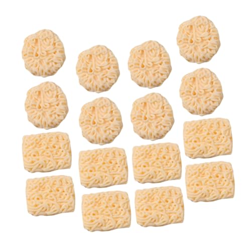 Vaguelly Miniatur Essen 24st Mini-instantnudeln Lebensmittel Puppenzubehör Essen Puppenhaus Deko Künstliche Nahrungsstütze Gefälschte Instant-Nudeln Mini- -Rollenspiel Harz Miniature Food von Vaguelly