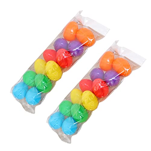 Vaguelly 24st Nachgeahmte Eier Osterei-dekorationen Gastgeschenke Zu Ostern Füllbare Eier Ei Hängende Verzierung Bausatz Ostereier Basteln Befüllbare Ostereier Eierkocher Plastik von Vaguelly