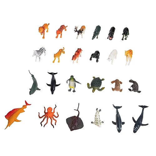 Vaguelly 24st Simulationstiermodell Zoo Tiere Badespielzeug Für Tiere Bauernspielzeug Tierspielzeug Stapeln Wasserspielzeug Für Wilde Tiere Winzige Spielsachen PVC Vaguelly 24st Simulationstiermodell Zoo Tiere Badespielzeug Für Tiere Bauernspielzeug Tierspielzeug Stapeln Wasserspielzeug Für Wilde Tiere Winzige Spielsachen PVC von Vaguelly