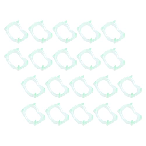 Vaguelly 25 Stück Halloween Party Zähne Leuchtende Künstliche Zähne für Vampir Kostüme Horrible Fake Teeth für Halloween Deko und Party Requisiten Vaguelly 25 Stück Halloween Party Zähne Leuchtende Künstliche Zähne für Vampir Kostüme Horrible Fake Teeth für Halloween Deko und Party Requisiten von Vaguelly