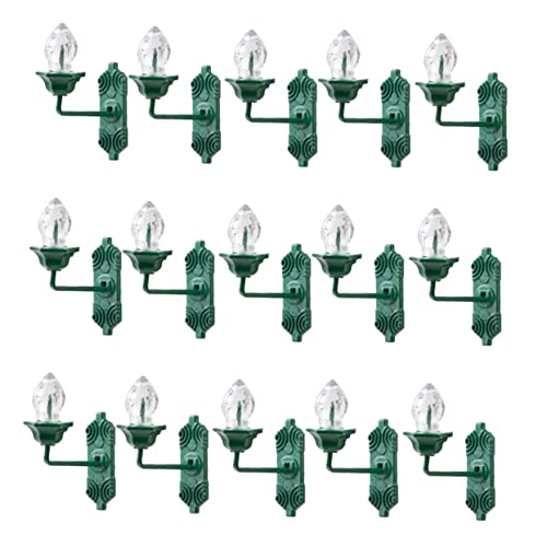 Vaguelly 25 Stücke Miniatur Landschaft Lampe Modell Weiß Licht Realistische Dekorative Requisiten für Jungen und Mädchen von Vaguelly