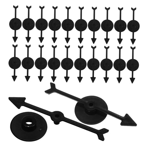 Vaguelly 25 Stück Rotierendes Brettspielzubehör drehpfeil sankastenspielsachen partyzubehör Spiele Zappeln Sie das Zifferblatt augplatte Plastikspiel Pfeilrotation Brettspielpfeil Black Vaguelly 25 Stück Rotierendes Brettspielzubehör drehpfeil sankastenspielsachen partyzubehör Spiele Zappeln Sie das Zifferblatt augplatte Plastikspiel Pfeilrotation Brettspielpfeil Black von Vaguelly