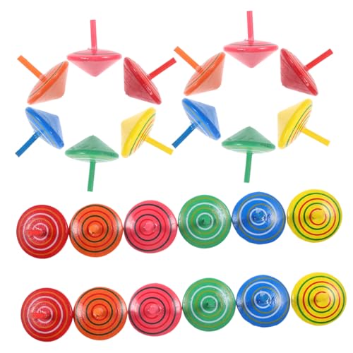 Vaguelly 25st Hölzerner Kreisel Spielzeuge Kleines Oberteil Lustiges Steckspielzeug Holzplatte Lernspielzeug Für Bambus Vaguelly 25st Hölzerner Kreisel Spielzeuge Kleines Oberteil Lustiges Steckspielzeug Holzplatte Lernspielzeug Für Bambus von Vaguelly