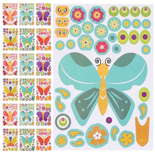 Vaguelly 27 Blatt DIY Schmetterlings Puzzle Sticker Set Kreative Aufkleber für Partys Einfach Anzuwenden für Dekoration und Bastelprojekte Sicher im Gebrauch Vaguelly 27 Blatt DIY Schmetterlings Puzzle Sticker Set Kreative Aufkleber für Partys Einfach Anzuwenden für Dekoration und Bastelprojekte Sicher im Gebrauch von Vaguelly