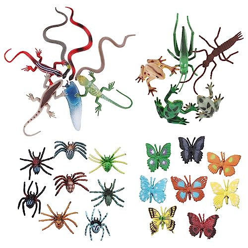 Vaguelly 28 Stück Teiliges Realistische Insektenmodelle für Lernspielzeug für für Halloween Deko und Partys Schmetterlingen und Spinnen Vaguelly 28 Stück Teiliges Realistische Insektenmodelle für Lernspielzeug für für Halloween Deko und Partys Schmetterlingen und Spinnen von Vaguelly