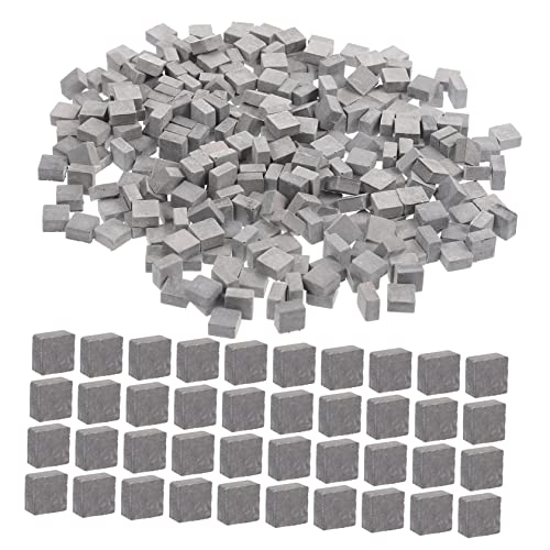 Vaguelly 280 STK Mini-Steine bastelsets+für+ bastel Set für bricketts Kinderzimmerdekoration Sandtischdekoration künstliche Ziegel simulierte Ziegelmodelle Möbel Ton von Vaguelly