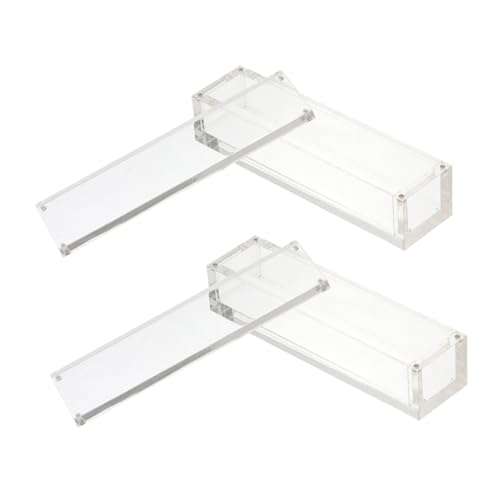 Vaguelly Geschenkkarton Mit Deckel 2er-Box Für Würfel Karte Würfelbecher Led-streifenlichter Transparente Schmuck Magnetischer Würfel-Organizer Würfeletui Aus Acryl Acrylbox Transparent Vaguelly Geschenkkarton Mit Deckel 2er-Box Für Würfel Karte Würfelbecher Led-streifenlichter Transparente Schmuck Magnetischer Würfel-Organizer Würfeletui Aus Acryl Acrylbox Transparent von Vaguelly