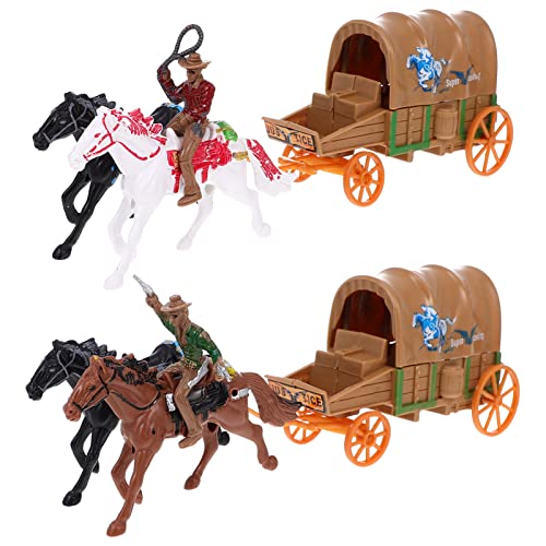 Vaguelly 2Sätze Cowboy Wagenmodelle Mit Puppen Western Kultur Sammlung Für Kutschen Für Cowboy Fans Und Puppenliebhaber Vaguelly 2Sätze Cowboy Wagenmodelle Mit Puppen Western Kultur Sammlung Für Kutschen Für Cowboy Fans Und Puppenliebhaber von Vaguelly