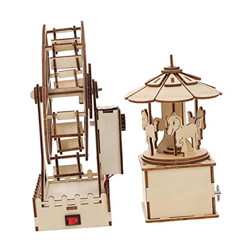 Vaguelly 2Sätze Holzspielzeug Für Kognitives DIY Puzzle Mit Mechanischen Motiven Fördert Kreativität Und Feinmotorik Für Jahren Zufälliger Stil Vaguelly 2Sätze Holzspielzeug Für Kognitives DIY Puzzle Mit Mechanischen Motiven Fördert Kreativität Und Feinmotorik Für Jahren Zufälliger Stil von Vaguelly