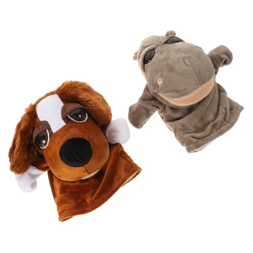 Vaguelly Plush Toy 2st Animal-Design Hand Puppet Waschbare Handpuppe Tierhandpuppe Tierdesign Plüschtier-handpuppen Tierisches Plüschtier Handpuppe Aus Stoff Mit Tiermotiv Leistungsstütze Vaguelly Plush Toy 2st Animal-Design Hand Puppet Waschbare Handpuppe Tierhandpuppe Tierdesign Plüschtier-handpuppen Tierisches Plüschtier Handpuppe Aus Stoff Mit Tiermotiv Leistungsstütze von Vaguelly