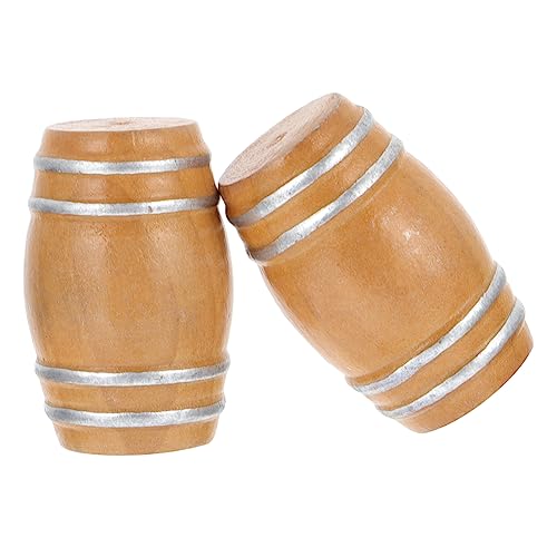Vaguelly Mini-wohnkultur 2 Stück Holz Mini-Bier Foto-Requisiten Natürliches Finish Vaguelly Mini-wohnkultur 2 Stück Holz Mini-Bier Foto-Requisiten Natürliches Finish von Vaguelly