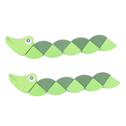 Vaguelly 2St Hand-Auge-Koordination Fun Toy für Educational Toy Children Toys holzspielsachen Kid's Toy pädagogisches Kinderspielzeug hölzern Green Vaguelly 2St Hand-Auge-Koordination Fun Toy für Educational Toy Children Toys holzspielsachen Kid's Toy pädagogisches Kinderspielzeug hölzern Green von Vaguelly