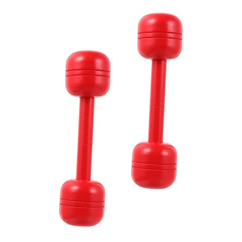 Vaguelly 2St Holzhantel für turngeräte für hanteln für kinderhanteln holzspielzeug hanteln Kindergeschenk Gymnastikspielzeug Hantel hölzern rot Vaguelly 2St Holzhantel für turngeräte für hanteln für kinderhanteln holzspielzeug hanteln Kindergeschenk Gymnastikspielzeug Hantel hölzern rot von Vaguelly