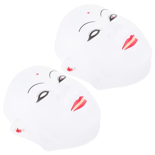 Vaguelly Schreckliche Auffällige Halloween-dekoration 2-teiliges Maskerade-set Für Cosplay von Vaguelly