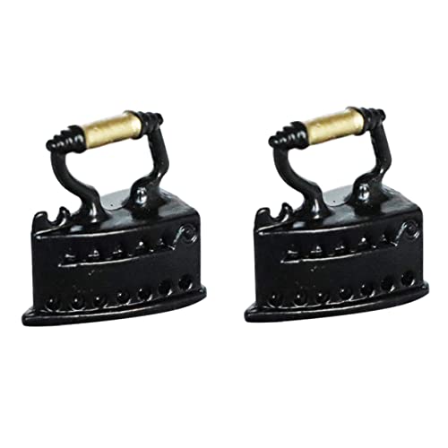 Vaguelly 2St Puppenhaus Bügeleisen Puppenhausmöbel LED-Leiste LED-Lichtleiste ausziehbare Gardinenstange Deckenhaken Maschine Mini-Bügelverzierung Mini House Decor Legierung Black Vaguelly 2St Puppenhaus Bügeleisen Puppenhausmöbel LED-Leiste LED-Lichtleiste ausziehbare Gardinenstange Deckenhaken Maschine Mini-Bügelverzierung Mini House Decor Legierung Black von Vaguelly
