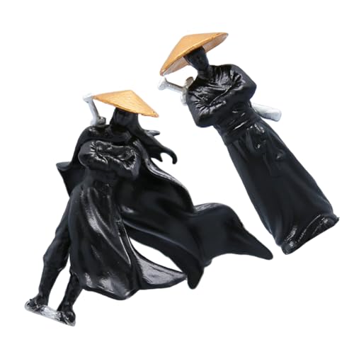 Vaguelly 2St Ritterlicher Schmuck Terrarium Fisch-Statue Figuren Mikrolandschaft antike Figur Zwerg Bonsai zubehör Terrarium zubehör Miniatur-Dinge Miniaturgarten Plastik Black Vaguelly 2St Ritterlicher Schmuck Terrarium Fisch-Statue Figuren Mikrolandschaft antike Figur Zwerg Bonsai zubehör Terrarium zubehör Miniatur-Dinge Miniaturgarten Plastik Black von Vaguelly