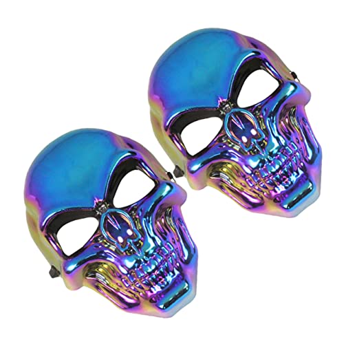 Vaguelly Festliche Totenkopfmaske Kreative Cosplay Maske Totenkopfmaske Für Halloween von Vaguelly