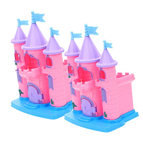 Vaguelly 2St Schlossspielzeug für kinderspielzeug playmobilhauser House Decoration Mini-Villa-Ornament tun so, als würden sie Burgen Plastik Vaguelly 2St Schlossspielzeug für kinderspielzeug playmobilhauser House Decoration Mini-Villa-Ornament tun so, als würden sie Burgen Plastik von Vaguelly