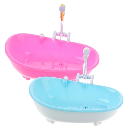 Vaguelly 2St Simulationsbadewanne Puppenbadewanne Kinderbecher trinkglas plastikgeschirr cocktailgläser Sprühwasser-Badespielzeug Badespielzeug-Duschkopf Wiederverwendbar Vaguelly 2St Simulationsbadewanne Puppenbadewanne Kinderbecher trinkglas plastikgeschirr cocktailgläser Sprühwasser-Badespielzeug Badespielzeug-Duschkopf Wiederverwendbar von Vaguelly
