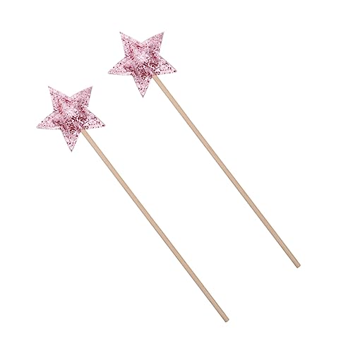 Vaguelly 2St Zauberstab für kinderspielzeug Kid Toys spielzeuge für hühner entzückende feenhafte Zauberstäbe Feenstock Feenstab Stoff Rosa Vaguelly 2St Zauberstab für kinderspielzeug Kid Toys spielzeuge für hühner entzückende feenhafte Zauberstäbe Feenstock Feenstab Stoff Rosa von Vaguelly