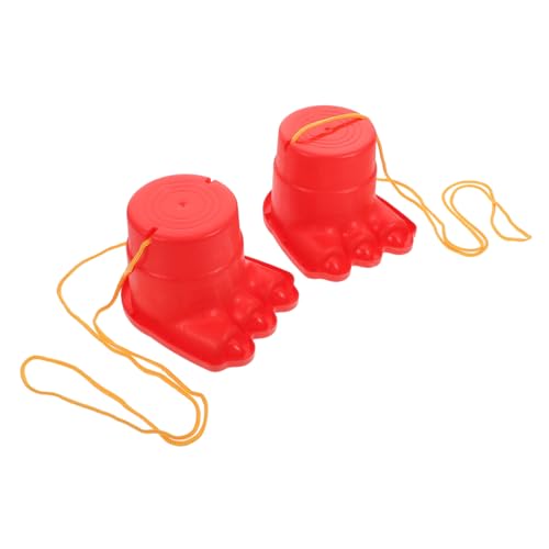 Vaguelly 2St große Füße Stelzen Outdoor draußen sensorisches Stelzen für Trainingsspielzeug Requisiten für Outdoor-Spiele Abs rot Vaguelly 2St große Füße Stelzen Outdoor draußen sensorisches Stelzen für Trainingsspielzeug Requisiten für Outdoor-Spiele Abs rot von Vaguelly