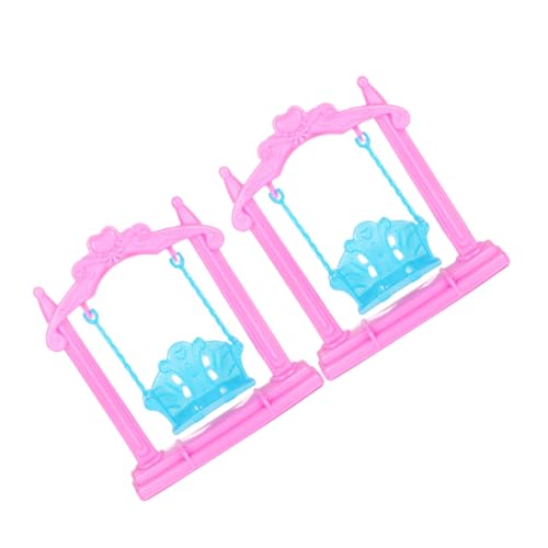 Vaguelly 2pcs Miniatur Puppenschwung Puppenhaus Schwung Figuren Möbel Dekorationen Mini Hausdekoration Spielzeug Vaguelly 2pcs Miniatur Puppenschwung Puppenhaus Schwung Figuren Möbel Dekorationen Mini Hausdekoration Spielzeug von Vaguelly