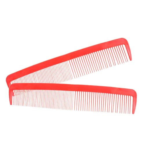 Vaguelly 2pcs Riesenkamm Für Halloween -Party -Styling -Requisiten Stroh Glätting Kamm Handgehalten Kamm Funny Large Man's Com Com Comb Witz Giant Kamm von Vaguelly
