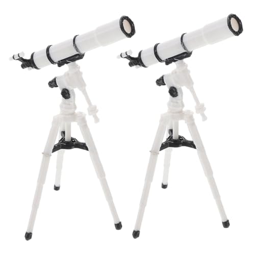Vaguelly 2 Stück Mini-Spielzeug-teleskop Mit Stativ Für Kinder 112 Miniatur-puppenhaus-bausatz Pädagogisches Spielzeug Für Astronomie Vaguelly 2 Stück Mini-Spielzeug-teleskop Mit Stativ Für Kinder 112 Miniatur-puppenhaus-bausatz Pädagogisches Spielzeug Für Astronomie von Vaguelly