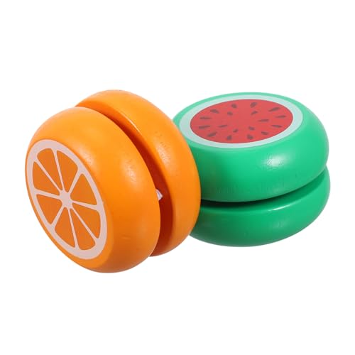 Vaguelly 2st Hölzernes Jo-jo Yo-yo-Lager Tricks Für Jo-jo-bälle Mini- Aus Holz Für Colorful von Vaguelly