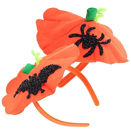 Vaguelly 2st Kürbis Stirnband Halloween-perlenband Kürbiskostüm Für Erwachsene Halloween-spinnen-stirnband Süßes Halloween Halloween-horrormaske Halloween Verkleiden Kürbishut Vlies Vaguelly 2st Kürbis Stirnband Halloween-perlenband Kürbiskostüm Für Erwachsene Halloween-spinnen-stirnband Süßes Halloween Halloween-horrormaske Halloween Verkleiden Kürbishut Vlies von Vaguelly