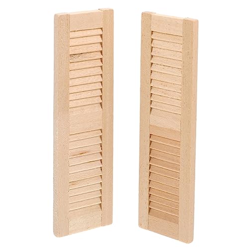 Vaguelly 2er-Set Miniatur-jalousien Für Puppenhaus Fensterläden Im Maßstab 112 Für Jungen- Und Mädchenspielzimmer Vaguelly 2er-Set Miniatur-jalousien Für Puppenhaus Fensterläden Im Maßstab 112 Für Jungen- Und Mädchenspielzimmer von Vaguelly