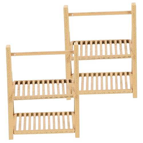 Vaguelly 2st Puppenstuben-brotregal Mini Regal Puppenhaus-miniaturen Miniaturen Zum Basteln Miniaturmöbel Und Accessoires Regal Fotografie-modellregal Mini-regalspielzeug Holz Vaguelly 2st Puppenstuben-brotregal Mini Regal Puppenhaus-miniaturen Miniaturen Zum Basteln Miniaturmöbel Und Accessoires Regal Fotografie-modellregal Mini-regalspielzeug Holz von Vaguelly