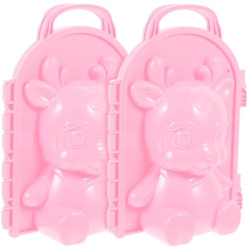 Vaguelly 2st Sika Hirsch Schnee Modell Schneeballhersteller Schneemannform Schneeformen Schneeball-Clip Schneeball Spielender Schneeclip Werkzeug Zum Erstellen Von Schneebällen Rosa Plastik Vaguelly 2st Sika Hirsch Schnee Modell Schneeballhersteller Schneemannform Schneeformen Schneeball-Clip Schneeball Spielender Schneeclip Werkzeug Zum Erstellen Von Schneebällen Rosa Plastik von Vaguelly