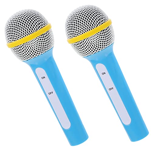 Vaguelly 2st Simuliertes Mikrofon Karaoke Maschine Musikspielzeug Für Einhornspielzeug Für Mädchen Spielzeugmikrofon Für Mikrofone Mikrofon Gefälschtes Mikrofon Plastik von Vaguelly