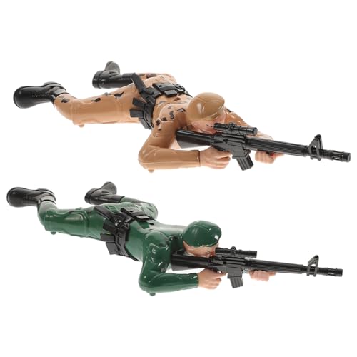 Vaguelly 2st Soldaten -actionfigur Männer Spielzeugsoldaten Figuren Kampfspielzeug Elektrisch Kriechende Soldaten Soldatenfiguren Wild-West- Plastik Vaguelly 2st Soldaten -actionfigur Männer Spielzeugsoldaten Figuren Kampfspielzeug Elektrisch Kriechende Soldaten Soldatenfiguren Wild-West- Plastik von Vaguelly