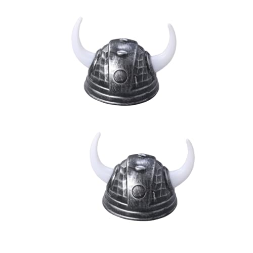 Vaguelly 2st Wikingerhüte Büffelhüte Für Herren Mittelalterlicher Wikingerhelm Wikinger Krieger Helm Megaphon-hut Büffelhüte Mit Hörnern Hornhüte Wikinger Kostüm Helm Hüte Für Rollenspiele von Vaguelly