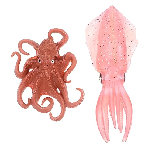 Vaguelly 2st -oktopus-Modell -Modell Simulationstier -Ornament Bildungsspielzeug Octopus-Modell- Oktopus Figur Tintenfischfigur Plastik Vaguelly 2st -oktopus-Modell -Modell Simulationstier -Ornament Bildungsspielzeug Octopus-Modell- Oktopus Figur Tintenfischfigur Plastik von Vaguelly