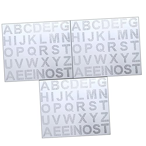 Vaguelly 3 Bögen Strass Aufkleber Strasssteine Nagelaufkleber Scrapbook Aufkleber Zarte Glitzeraufkleber Bling Aufkleber Diamant Aufkleber DIY Basteln Diamant Auf Buchstaben Acryl Weiß Vaguelly 3 Bögen Strass Aufkleber Strasssteine Nagelaufkleber Scrapbook Aufkleber Zarte Glitzeraufkleber Bling Aufkleber Diamant Aufkleber DIY Basteln Diamant Auf Buchstaben Acryl Weiß von Vaguelly