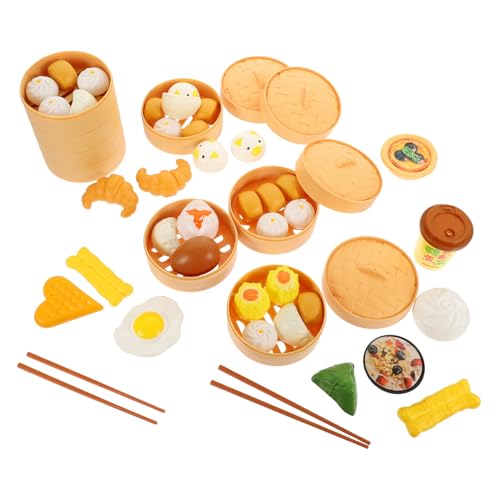 Vaguelly 3 Dampfbrötchen-Set Sensory Play küchenspielzeug für Kitchen Toys for Geschirrset besteckset Kinderspielzeug für die Küche vorgetäuscht Essen Spielset Vaguelly 3 Dampfbrötchen-Set Sensory Play küchenspielzeug für Kitchen Toys for Geschirrset besteckset Kinderspielzeug für die Küche vorgetäuscht Essen Spielset von Vaguelly