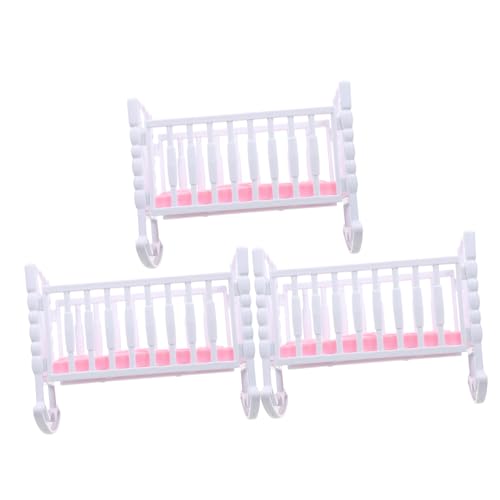 Vaguelly 3 STK Doll Shaker Zubehör Kinderspielzeug Wiegenmodell Interaktives Lernspielzeug Für Weiß Pp Vaguelly 3 STK Doll Shaker Zubehör Kinderspielzeug Wiegenmodell Interaktives Lernspielzeug Für Weiß Pp von Vaguelly