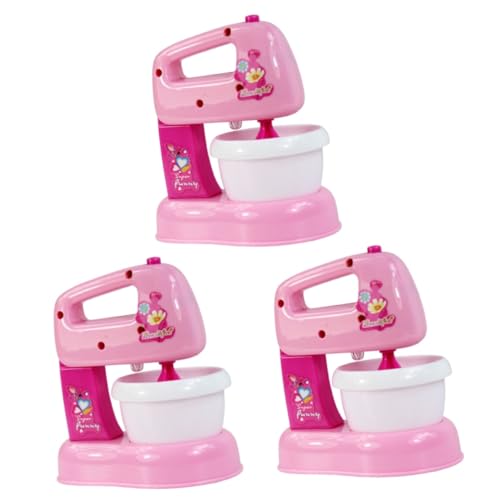 Vaguelly 3 STK Kindergeräte Spielset Mädchenspielzeug Kinderspielzeug Geschenk Spielzeuge Mini-Küchenspielzeug für Kinder Haushaltsküchenspielzeug für Kinder Waschmaschine Haushaltsgeräte von Vaguelly