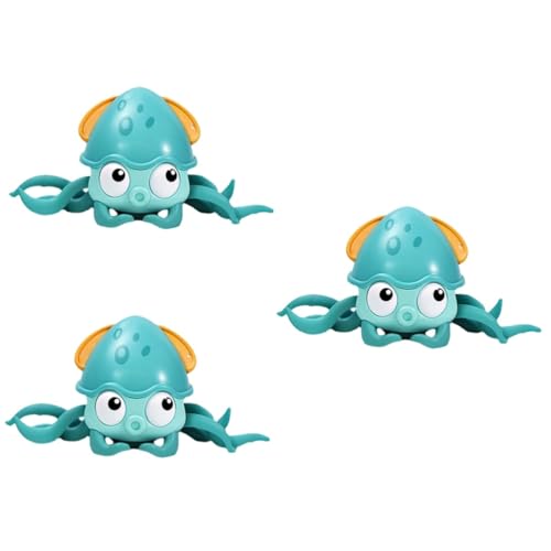 Vaguelly 3 STK Krabbelnder Oktopus Badewanne Lustiges Spielzeug Badespielzeug Spielzeug Für Wasserbadewannen Wasserspielzeug Spielzeug Plastik Kind Geschenk Kriechen von Vaguelly