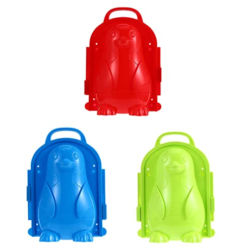 Vaguelly 3 STK Pinguin-schneeball-Clip Schneespielzeug Entenschneeschimmel Outdoor-winterspielzeug Aufblasbares Schneerohr Schneemaschine Künstlicher Schnee Plastik Vaguelly 3 STK Pinguin-schneeball-Clip Schneespielzeug Entenschneeschimmel Outdoor-winterspielzeug Aufblasbares Schneerohr Schneemaschine Künstlicher Schnee Plastik von Vaguelly
