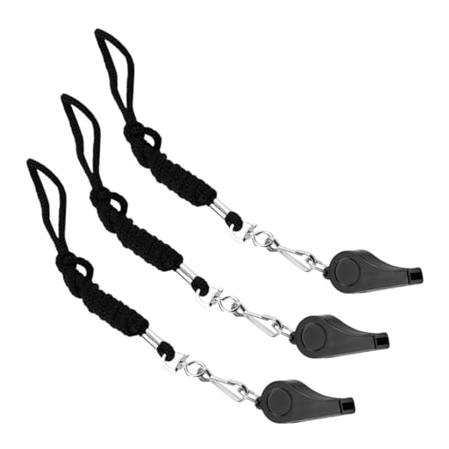 Vaguelly 3 STÜCKE Schiedsrichterpfeifen mit Lanyard Laute Notfallpfeifen aus Robustem Kunststoff für Sport Training und Outdoor Einsätze für Schiedsrichter Trainer und Notfallsituationen Vaguelly 3 STÜCKE Schiedsrichterpfeifen mit Lanyard Laute Notfallpfeifen aus Robustem Kunststoff für Sport Training und Outdoor Einsätze für Schiedsrichter Trainer und Notfallsituationen von Vaguelly