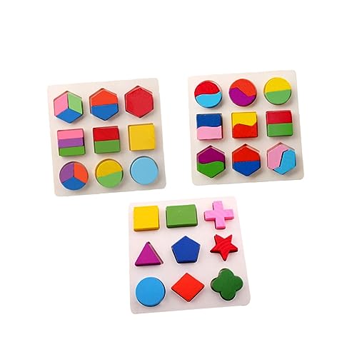 Vaguelly 3 STÜCKE Teiliges Geometrisches Lernspielzeug aus Pädagogische Formenerkennung und Farberkennung Frühe für Fördert Geduld Beobachtung und Kognitive Entwicklung Vaguelly 3 STÜCKE Teiliges Geometrisches Lernspielzeug aus Pädagogische Formenerkennung und Farberkennung Frühe für Fördert Geduld Beobachtung und Kognitive Entwicklung von Vaguelly